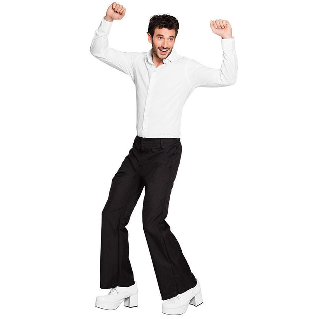 Disco Broek Zwart M/L van Boland koop je bij Partywinkel