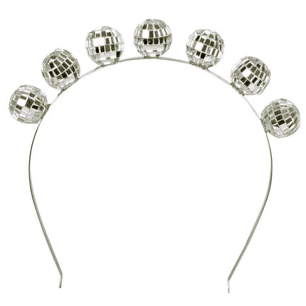 Disco Haarband Discoballen van Boland koop je bij Partywinkel