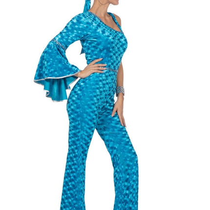 Disco Pak Blauw Dames 2 delig van Wilbers & Wilbers koop je bij Partywinkel