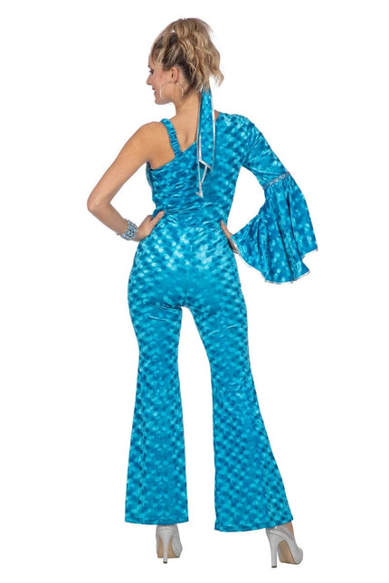 Disco Pak Blauw Dames 2 delig van Wilbers & Wilbers koop je bij Partywinkel