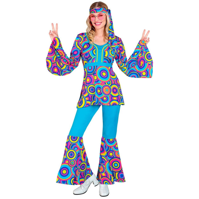 Disco Pak Blauw Dames 3 delig van Widmann koop je bij Partywinkel