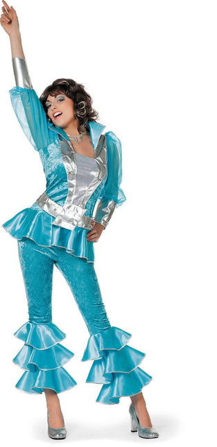Disco Pak Blauw Dames van Wilbers & Wilbers koop je bij Partywinkel