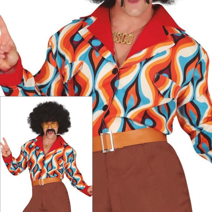 Disco Pak Blauw Oranje Heren van Fiestas Guirca koop je bij Partywinkel