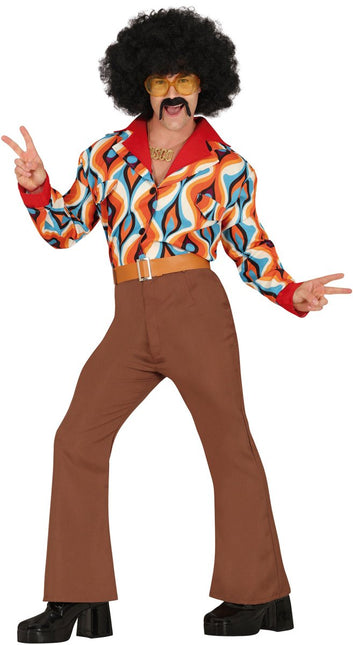 Disco Pak Blauw Oranje Heren van Fiestas Guirca koop je bij Partywinkel