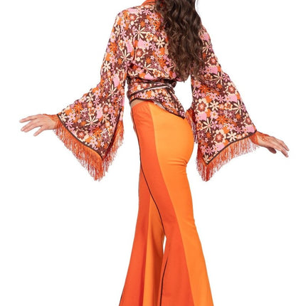 Disco Pak Oranje Dames 2 delig van Wilbers & Wilbers koop je bij Partywinkel