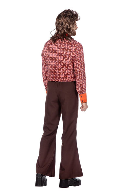 Disco Pak Oranje Heren 2 delig van Wilbers & Wilbers koop je bij Partywinkel