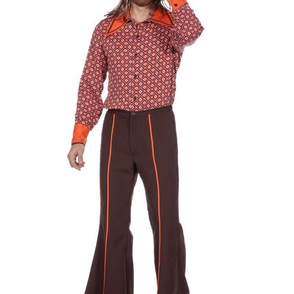 Disco Pak Oranje Heren 2 delig van Wilbers & Wilbers koop je bij Partywinkel