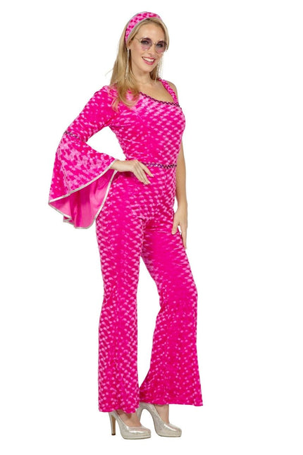 Disco Pak Roze Dames 2 delig van Wilbers & Wilbers koop je bij Partywinkel