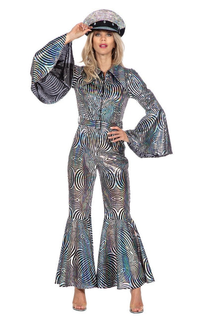 Disco Pak Zilver Dames 2 delig van Wilbers & Wilbers koop je bij Partywinkel