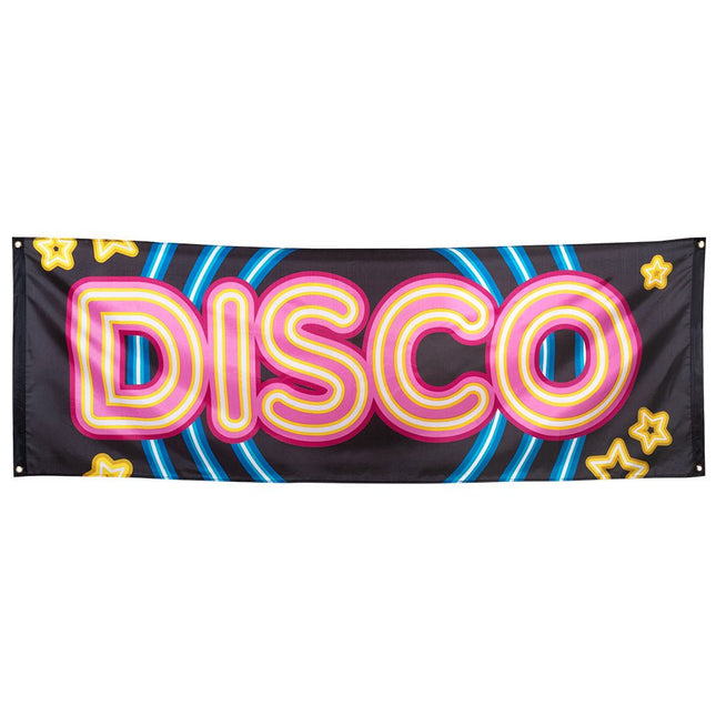 Disco Straatvlag 2,2m van Boland koop je bij Partywinkel