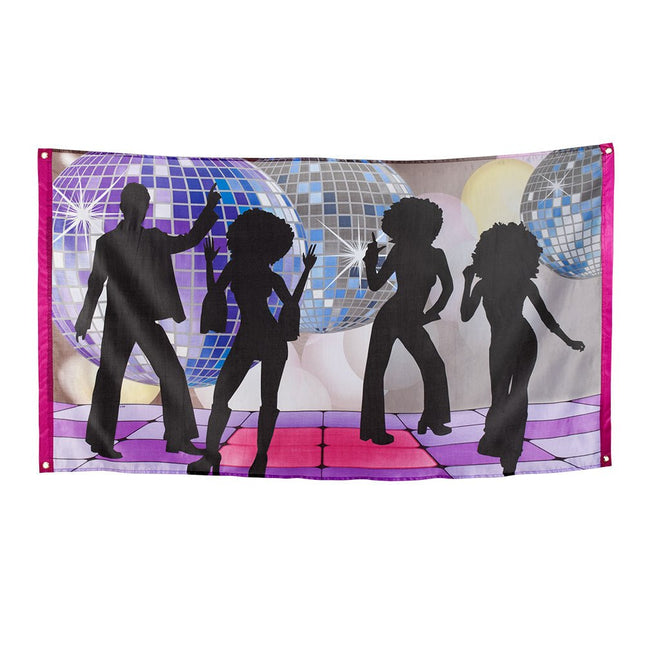Disco Vlag 1,5m van Boland koop je bij Partywinkel