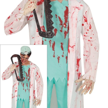 Dokter Kostuum Zombie 3 delig van Fiestas Guirca koop je bij Partywinkel