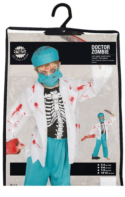 Dokter Halloween Kostuum Kind zombie van Fiestas Guirca koop je bij Partywinkel
