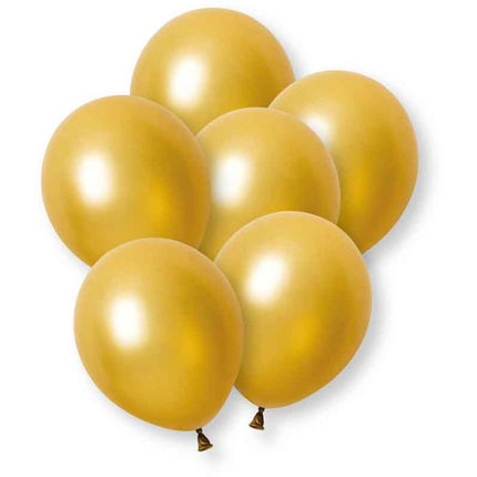 Donker Gouden Ballonnen Premium 30cm 8st van Unique koop je bij Partywinkel