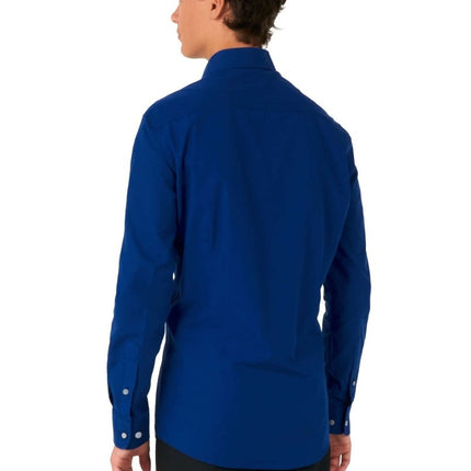 Donkerblauw Overhemd Jongen Tiener OppoSuits van OppoSuits koop je bij Partywinkel