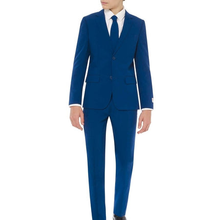 Donkerblauw Pak Jongen Tiener OppoSuits van OppoSuits koop je bij Partywinkel