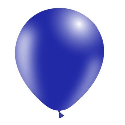 Donkerblauwe Ballonnen 30cm 50st van Balloonia koop je bij Partywinkel