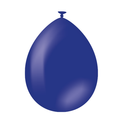 Donkerblauwe Ballonnen 30cm 50st van Paper Dreams koop je bij Partywinkel