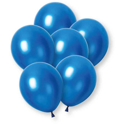 Donkerblauwe Ballonnen 30cm 8st Latex van Unique koop je bij Partywinkel