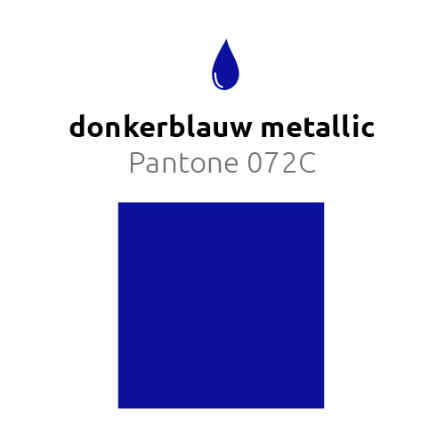 Donkerblauwe Ballonnen Metallic 30cm 10st van Balloonia koop je bij Partywinkel