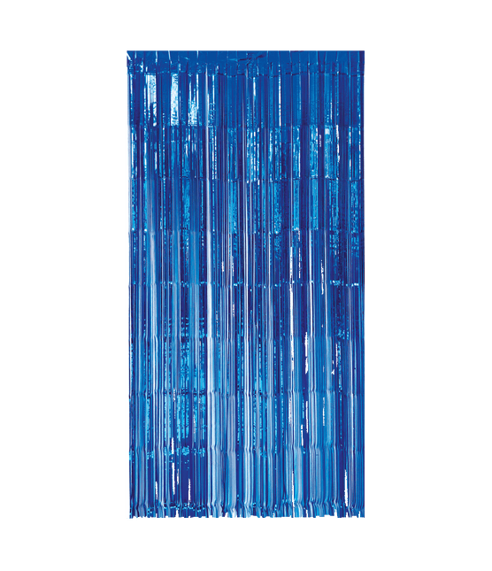 Donkerblauwe Deurgordijn 2m van Paper Dreams koop je bij Partywinkel