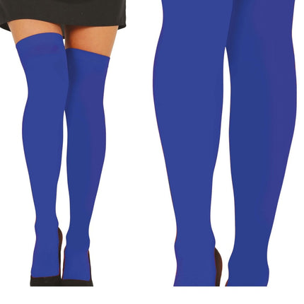 Donkerblauwe Kousen Donkerblauw van Fiestas Guirca koop je bij Partywinkel