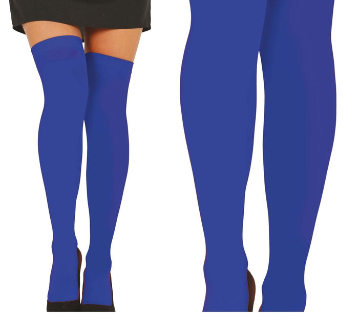 Donkerblauwe Kousen Donkerblauw van Fiestas Guirca koop je bij Partywinkel