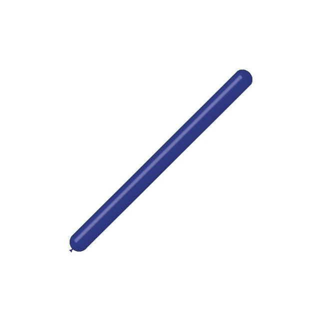 Donkerblauwe Modelleerballonnen 7,5cm 150cm 100st van Balloonia koop je bij Partywinkel