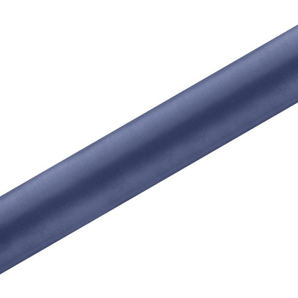 Donkerblauwe Tafelloper 36cm 9m van Partydeco koop je bij Partywinkel