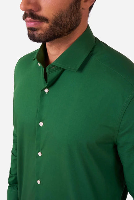 Donkergroen Overhemd Heren OppoSuits van OppoSuits koop je bij Partywinkel