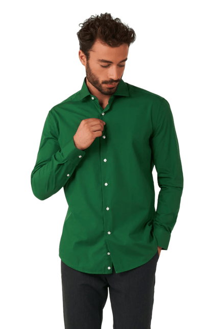 Donkergroen Overhemd Heren OppoSuits van OppoSuits koop je bij Partywinkel