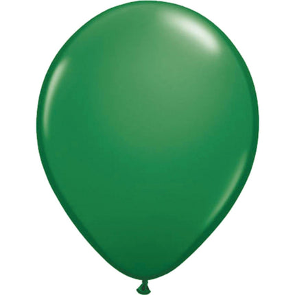 Donkergroene Ballonnen 30cm - 100 stuks van Folat koop je bij Partywinkel