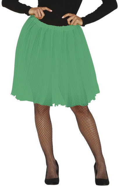 Donkergroene Tutu Dames 60cm van Fiestas Guirca koop je bij Partywinkel
