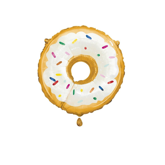 Donut Helium Ballon Leeg 61cm van Unique koop je bij Partywinkel