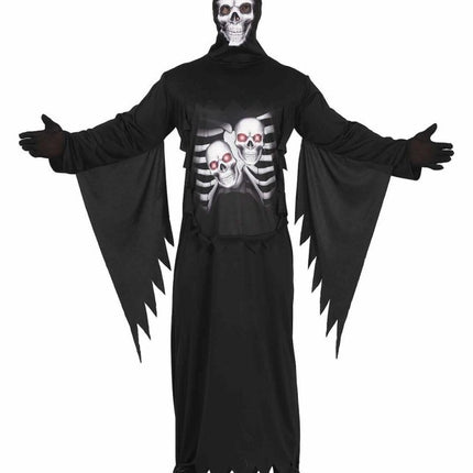 Doodshoofd Halloween Kostuum Heren L van Fiestas Guirca koop je bij Partywinkel
