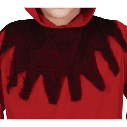 Doodshoofd Halloween Kostuum Kind Rood van Fiestas Guirca koop je bij Partywinkel