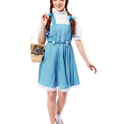 Dorothy Kostuum Tieners Blauw Wit Meisjes van Rubies koop je bij Partywinkel
