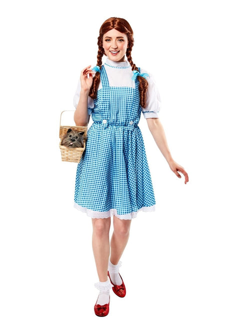 Dorothy Kostuum Tieners Blauw Wit Meisjes van Rubies koop je bij Partywinkel