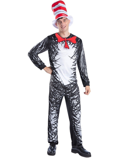 Dr Seuss Cat In The Hat Kostuum Heren van Smiffys koop je bij Partywinkel