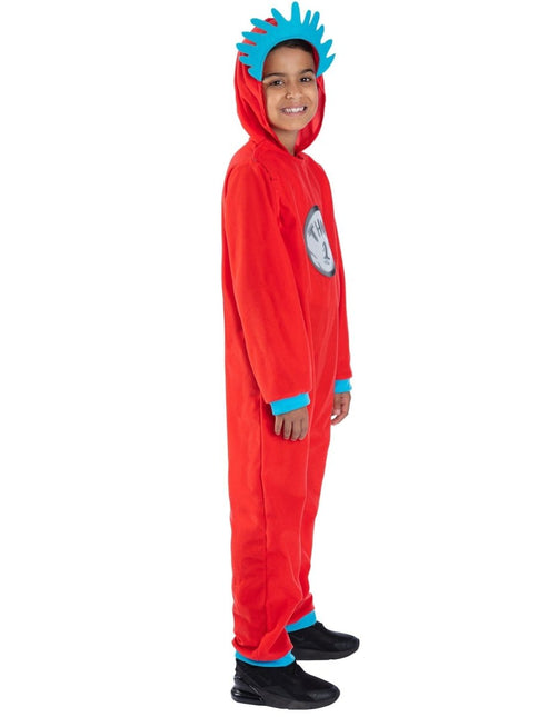 Dr Seuss Cat in the Hat, Thing 1 & 2 Kostuum Uni kids van Smiffys koop je bij Partywinkel