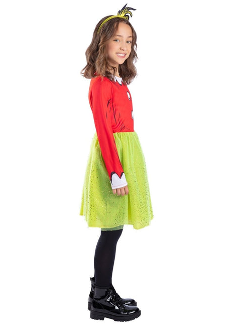 Dr. Seuss De Grinch Kerstvrouwenkostuum van Smiffys koop je bij Partywinkel