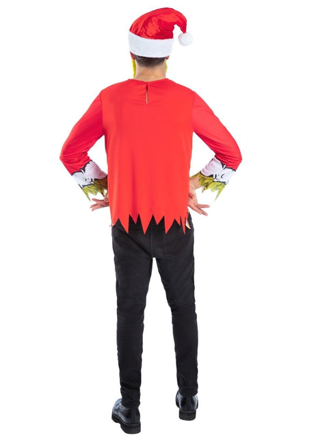 Dr. Seuss The Grinch Santa Kit van Smiffys koop je bij Partywinkel