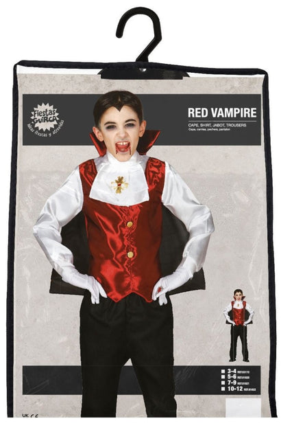 Dracula Halloween Kostuum Kind van Fiestas Guirca koop je bij Partywinkel