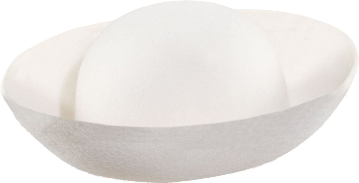 Driehoekig Bolhoedje Wit van Orlob koop je bij Partywinkel