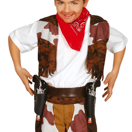 Dubbele Holster 2 Pistolen van Fiestas Guirca koop je bij Partywinkel