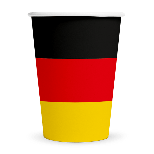 Duitsland Bekers 210ml 8st van WeFiesta koop je bij Partywinkel