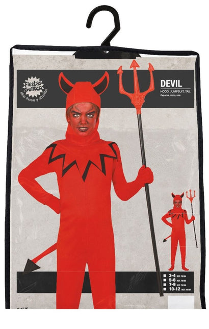 Duivel Halloween Kostuum Kind van Fiestas Guirca koop je bij Partywinkel