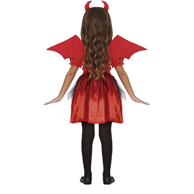 Duivel Halloween Kostuum Meisje Rood van Fiestas Guirca koop je bij Partywinkel
