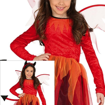 Duivel Jurk Meisje van Fiestas Guirca koop je bij Partywinkel