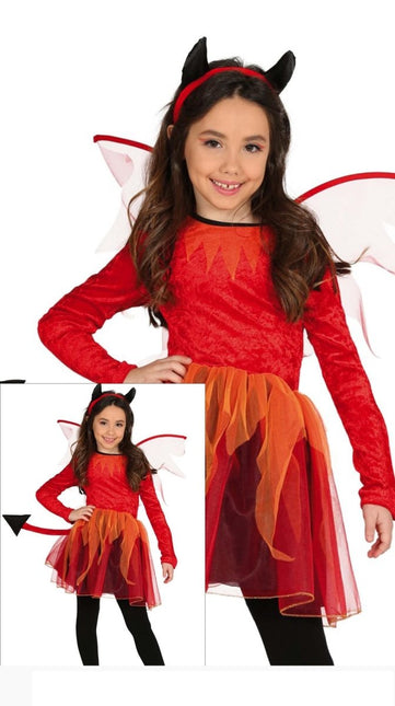 Duivel Jurk Meisje van Fiestas Guirca koop je bij Partywinkel